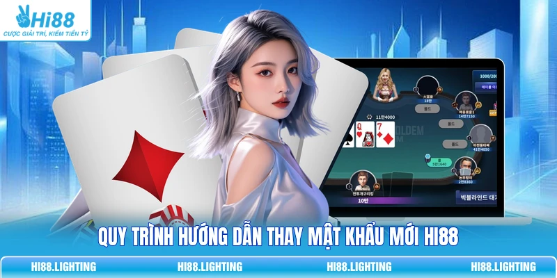 Đổi Mật Khẩu - Hướng Dẫn Chi Tiết Chống Hack 100% Tại Hi88 2 Quy trình hướng dẫn thay mật khẩu mới Hi88