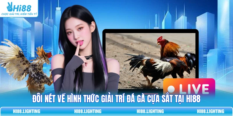 Đá Gà Cựa Sắt | Khám Phá Quy Tắc Tham Gia Cá Cược Tại Hi88 1 Đôi nét về hình thức giải trí đá gà cựa sắt tại Hi88