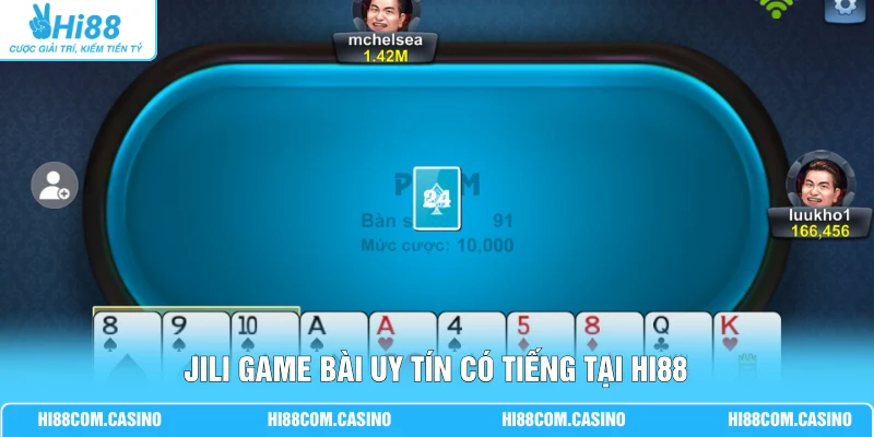 Phỏm Top 10 Game Bài Dễ Thắng Lợi Cho Tân Thủ Tại Hi88 3 Jili game bài uy tín có tiếng tại Hi88
